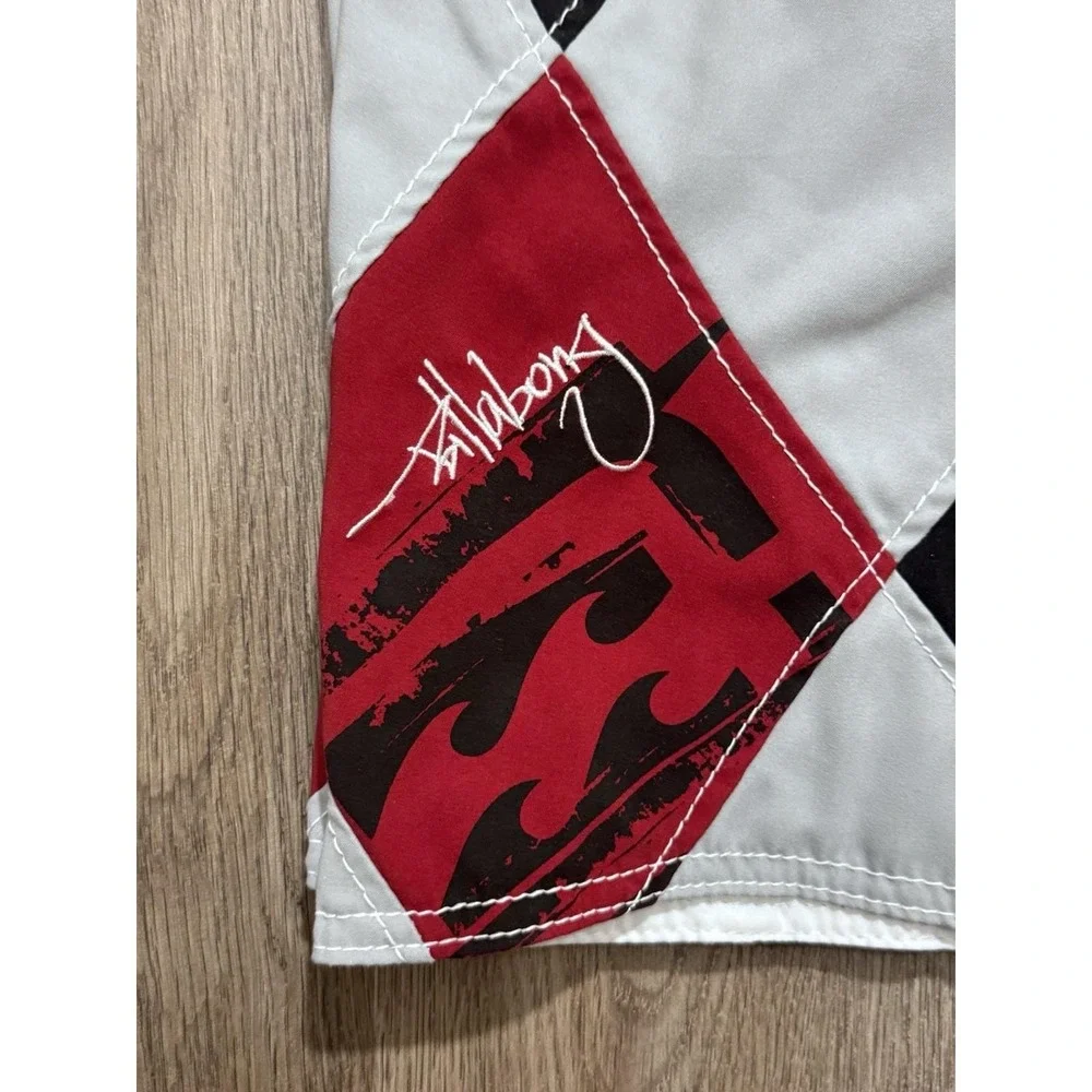 Y2K Billabong Andy Iron Diamonds Pro Boardshorts Men's Size 33